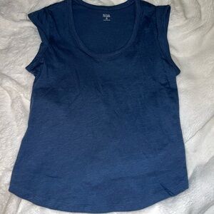 Zara Blue Sleeveless Top